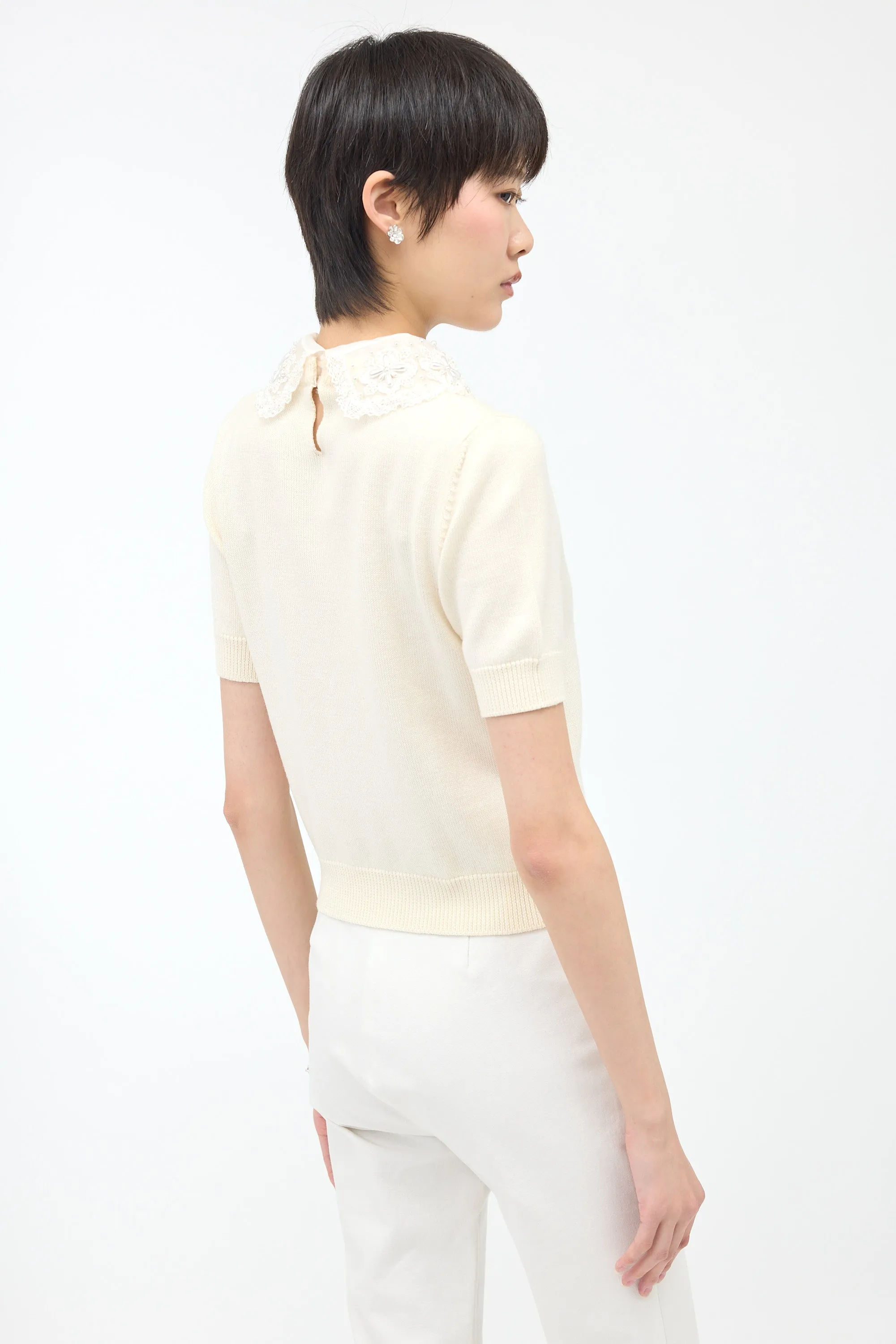 2020 Wool Collared Sweater sold by VSP Consignment product image thumbnail 4