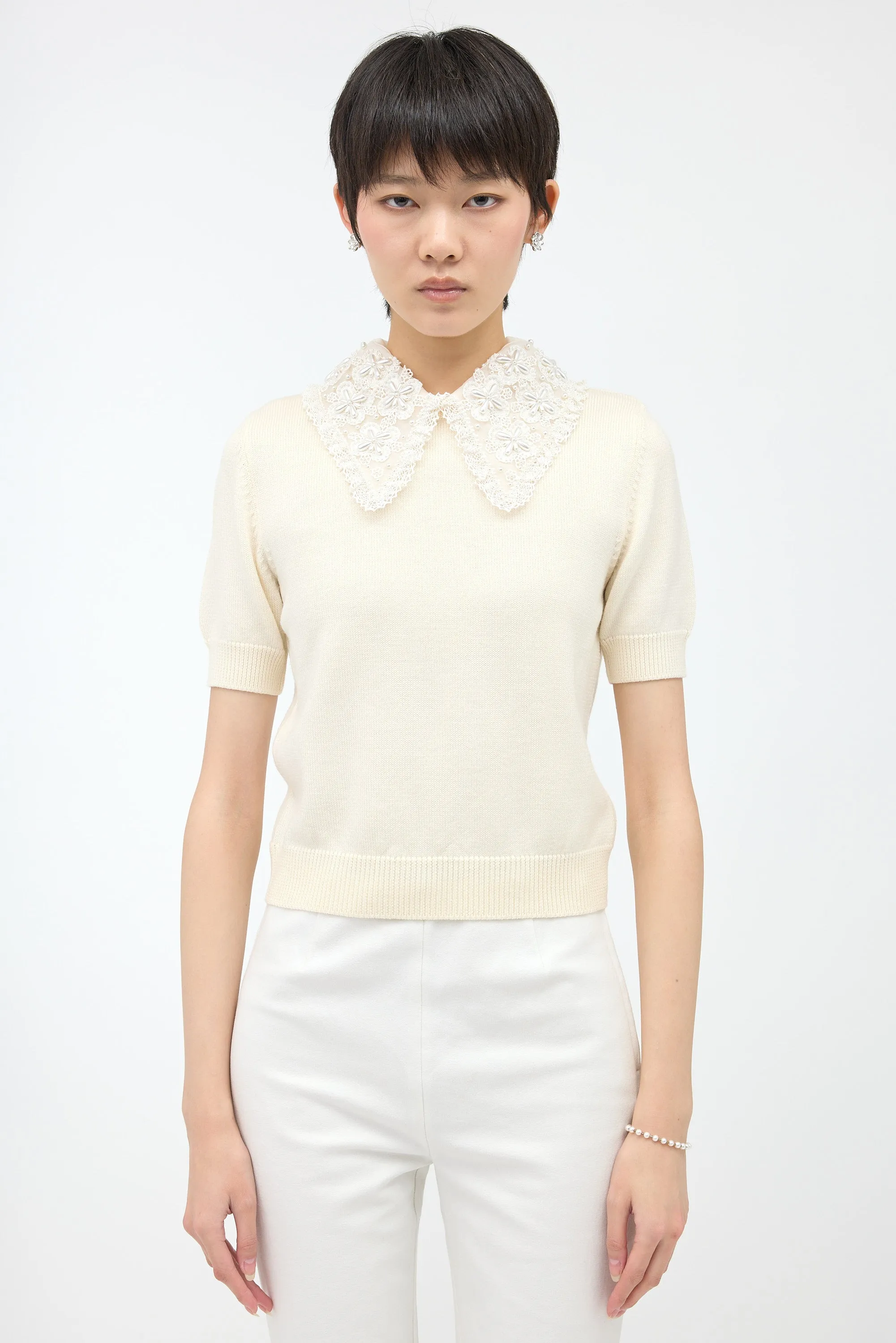 2020 Wool Collared Sweater sold by VSP Consignment product image thumbnail 2