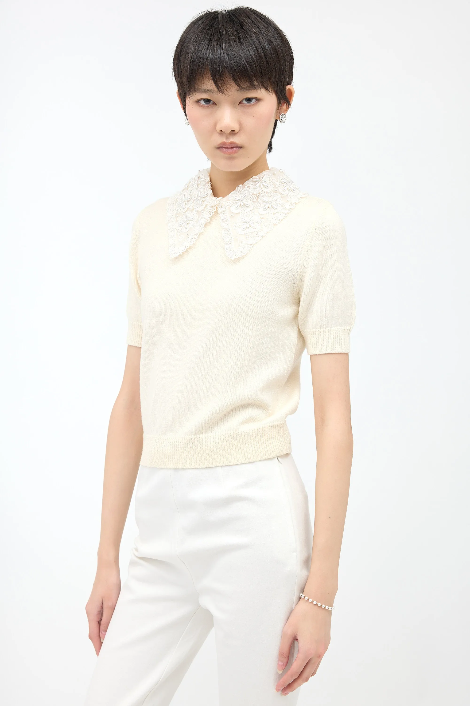 2020 Wool Collared Sweater sold by VSP Consignment product image thumbnail 3
