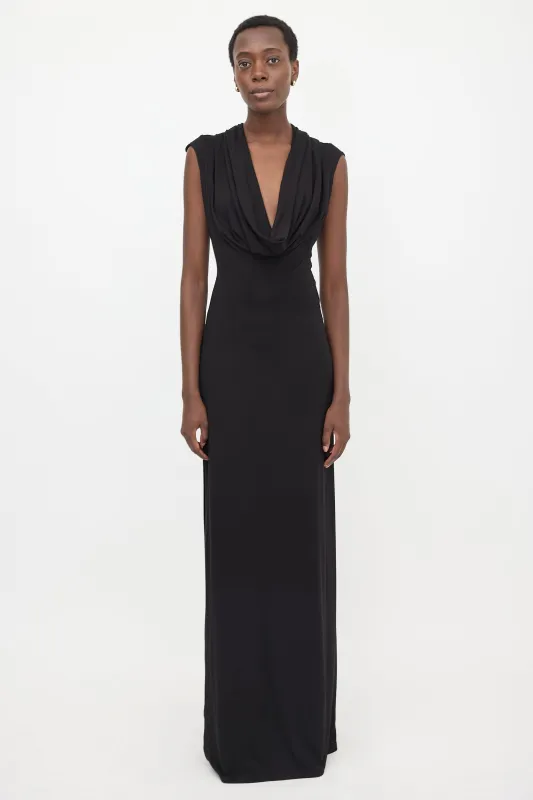 Jersey Cutout Maxi Dress made by Sid Neigum