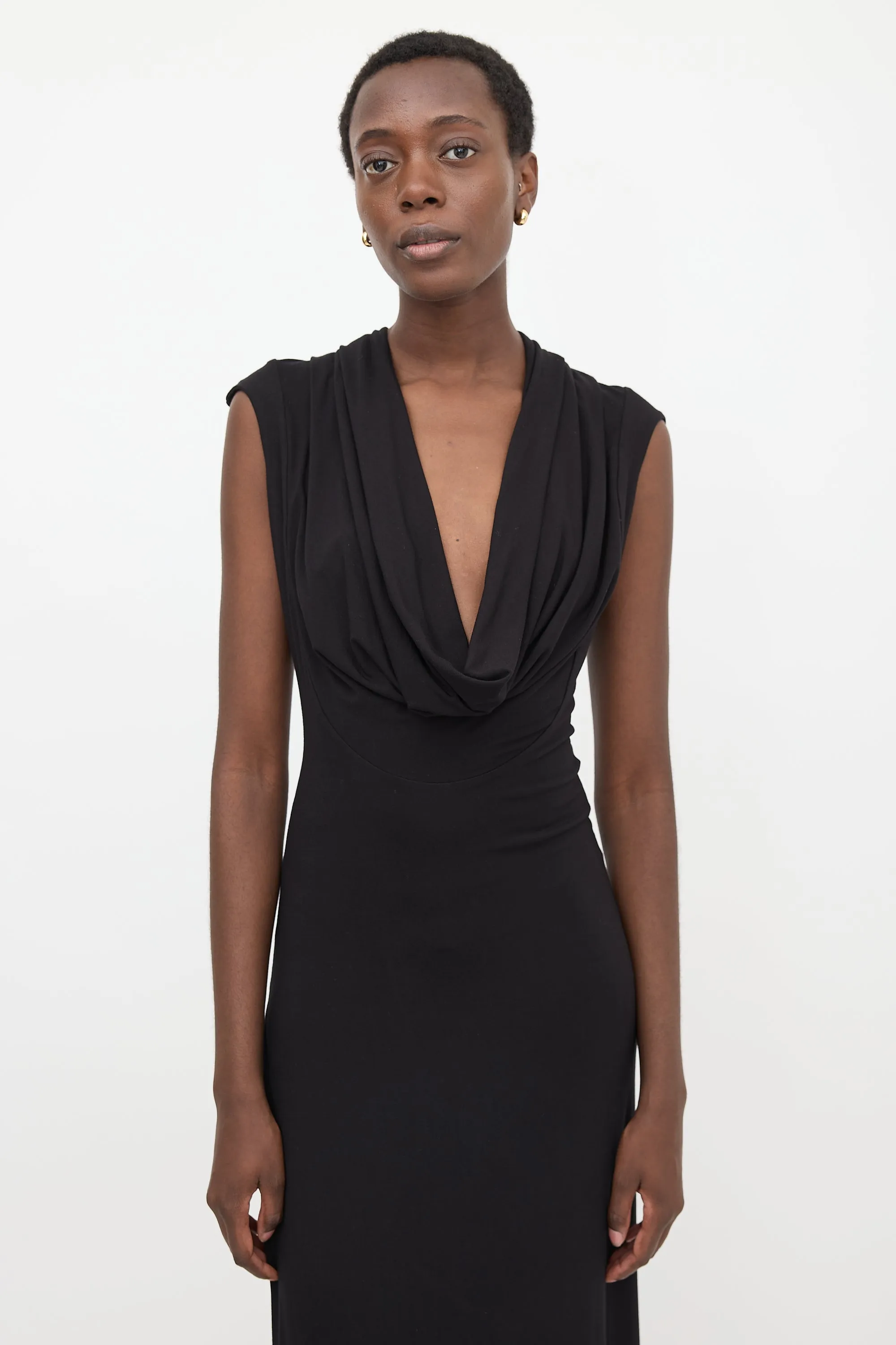 Jersey Cutout Maxi Dress sold by VSP Consignment product image thumbnail 2