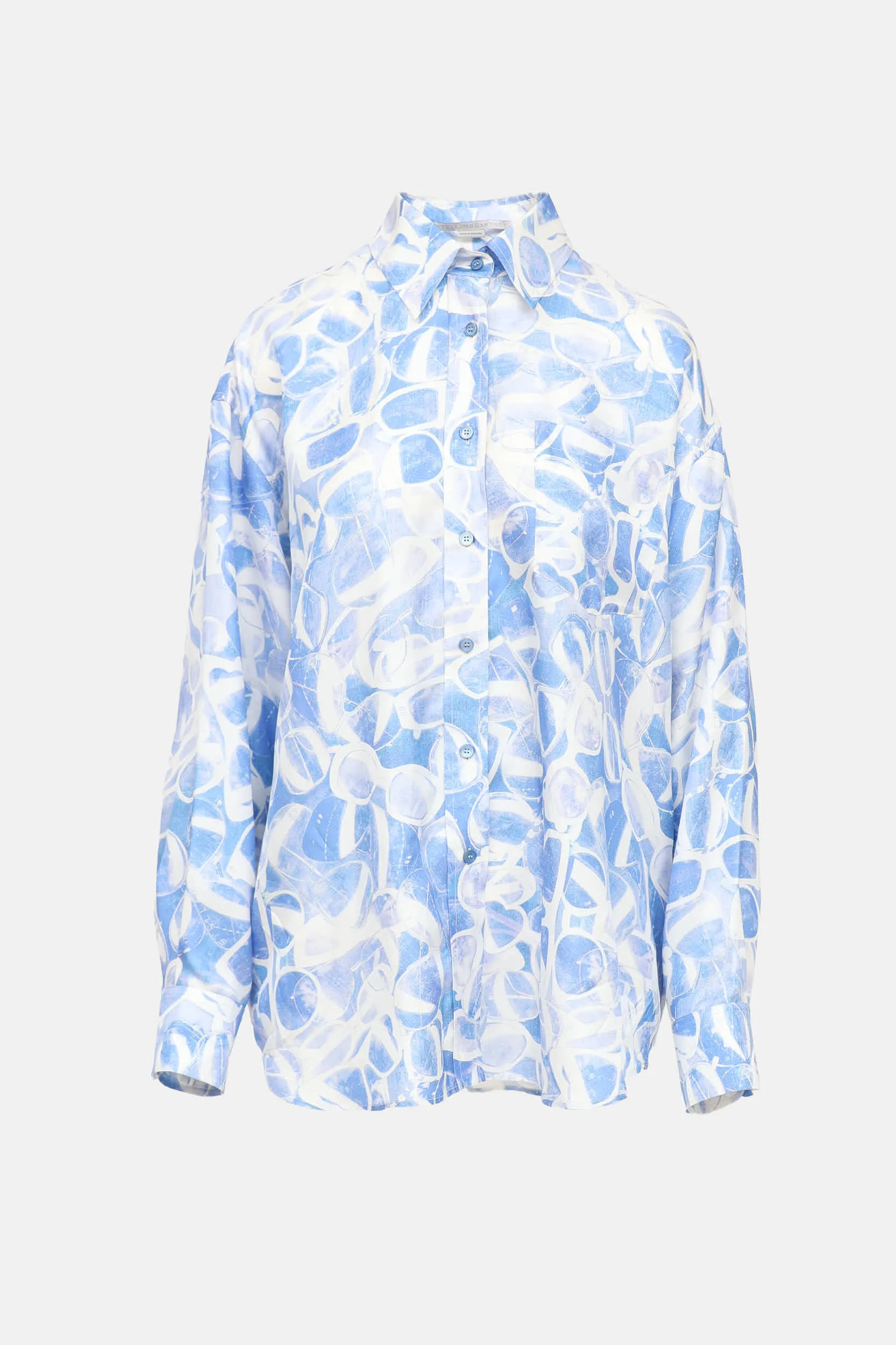 Printed Silk Shirt sold by VSP Consignment