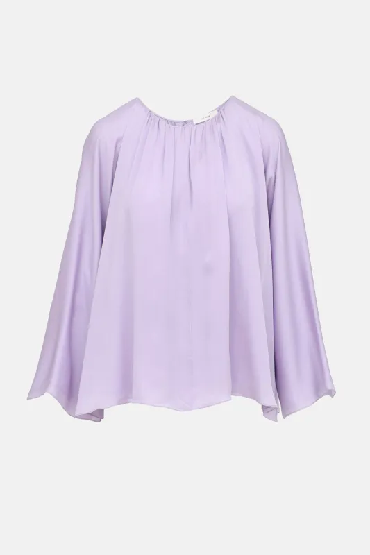 Silk Pleated Top made by The Row