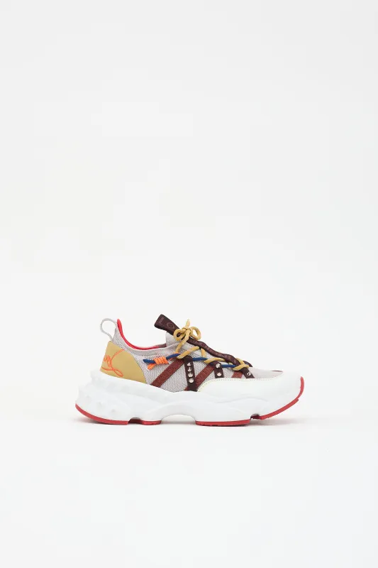 Leather Trailrun Sneaker made by Christian Louboutin