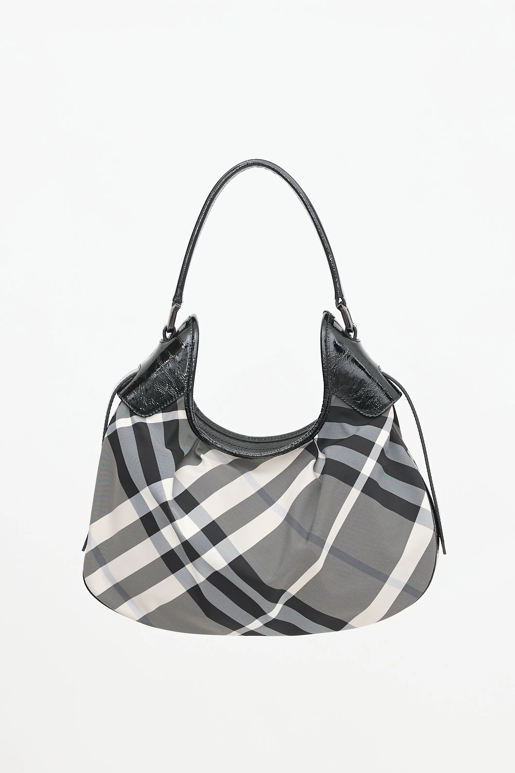 Patent & Check Brooklyn Bag sold by VSP Consignment product image thumbnail 2