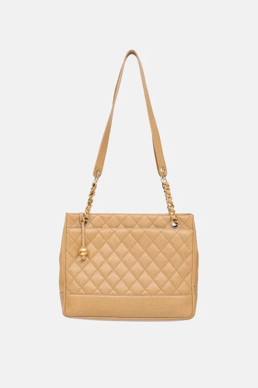 1990's Matelasse Chain Tote Bag made by Chanel