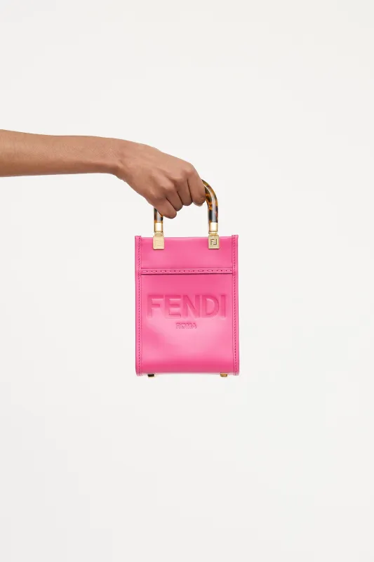 Sunshine Shopper Mini Bag made by Fendi