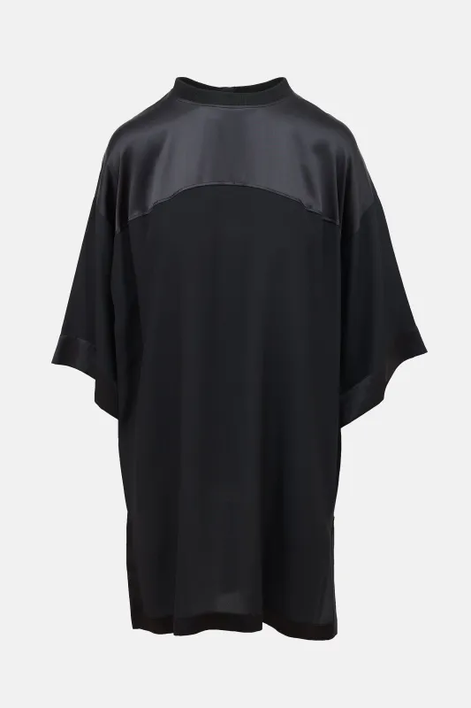 Silk Satin & Crepe Dress made by Givenchy