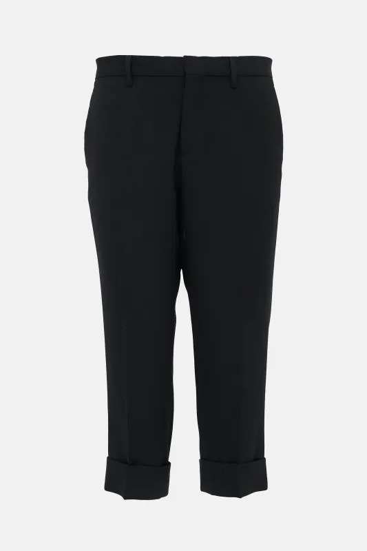 Cropped Twill Trouser made by Miu Miu