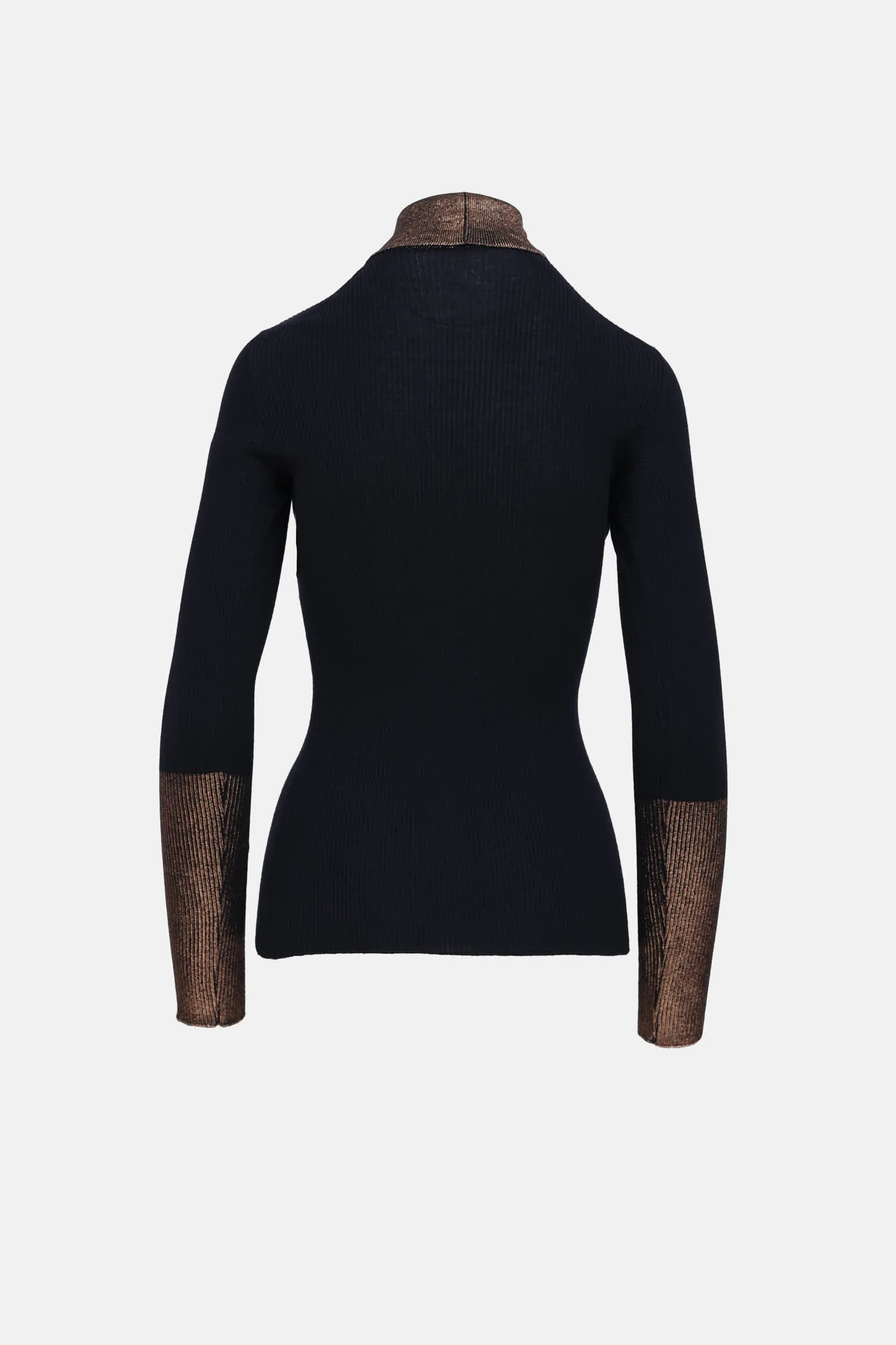 2006 Ribbed Turtleneck Top sold by VSP Consignment product image thumbnail 2