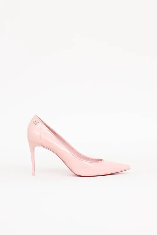 Patent Sporty Kate 85 Pump made by Christian Louboutin