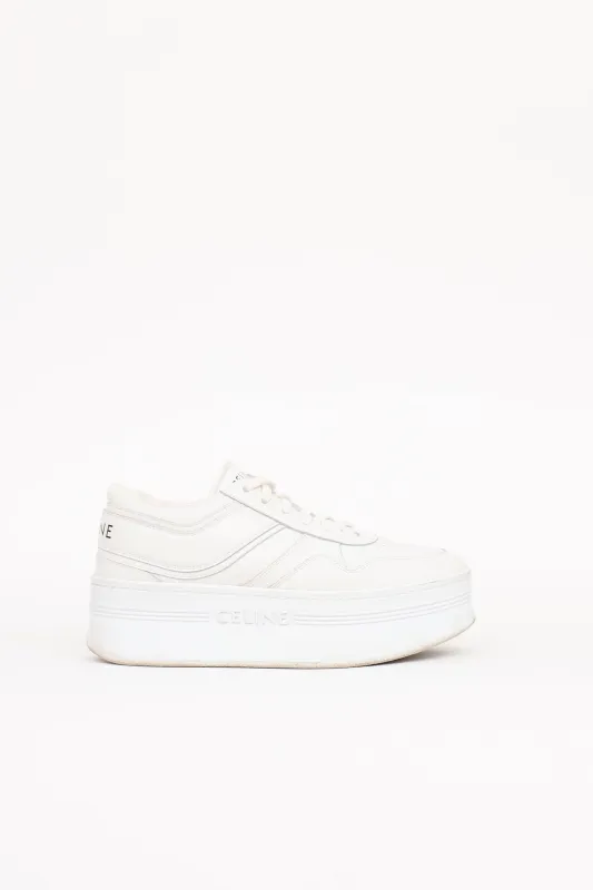 Block Leather Sneaker made by Celine