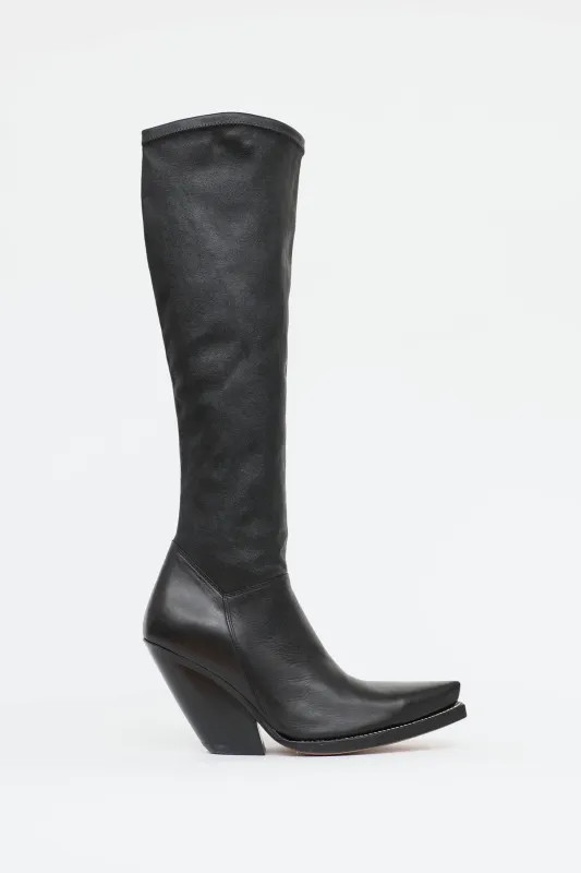 AW 2017 Santaig Western Boot made by Celine