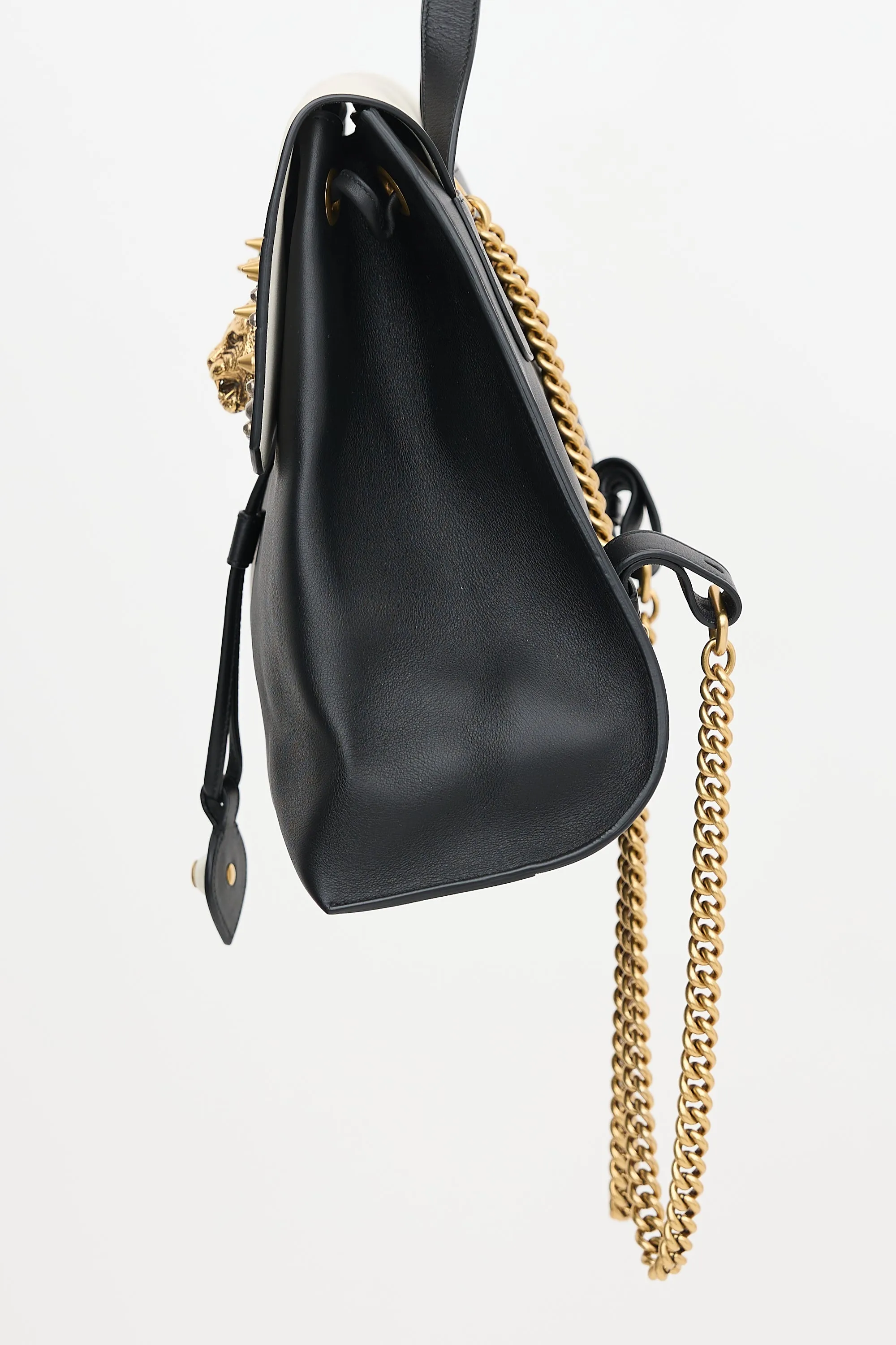 Leather Embellished Malin Backpack sold by VSP Consignment product image thumbnail 4