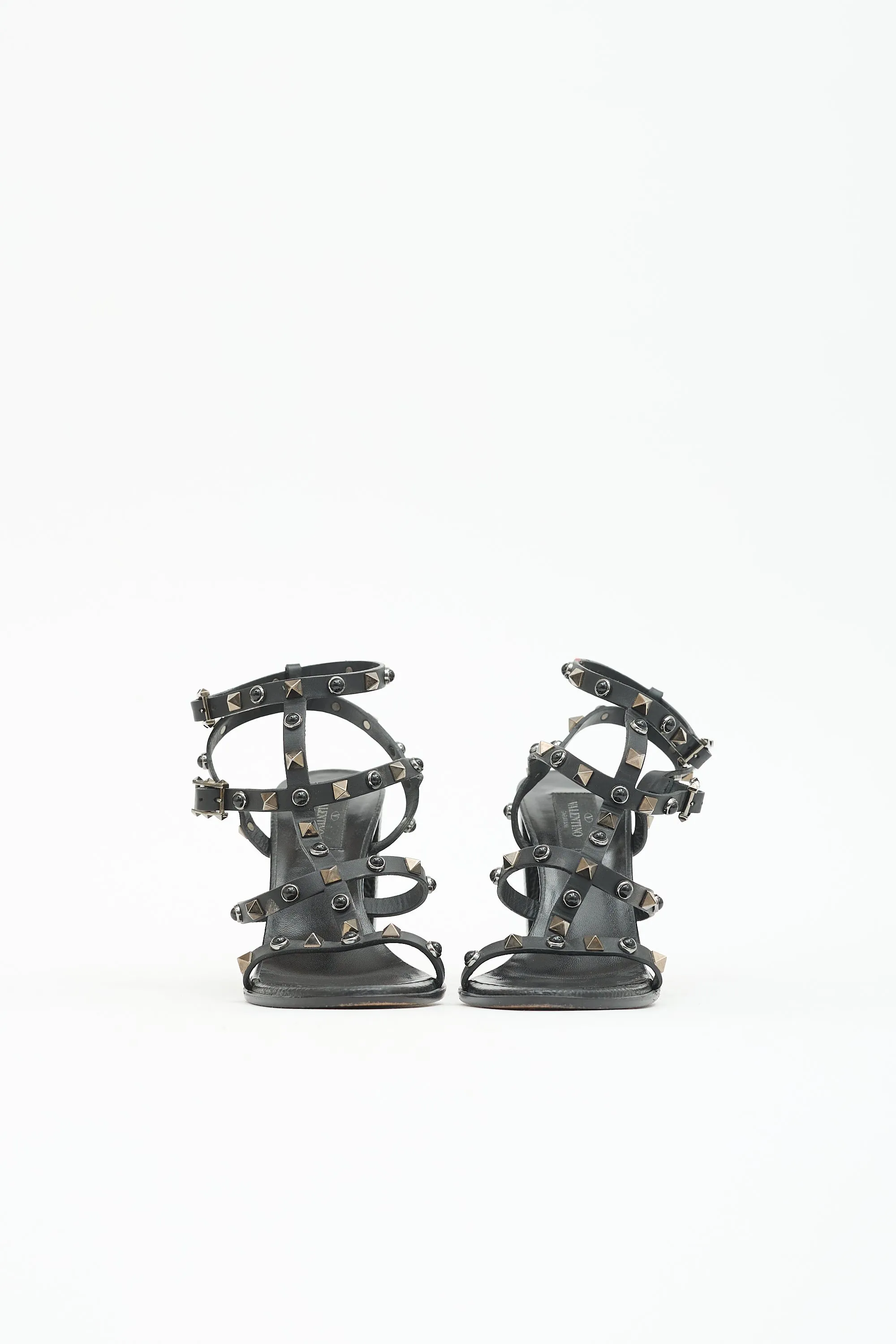 Leather Rockstud Sandal sold by VSP Consignment product image thumbnail 3