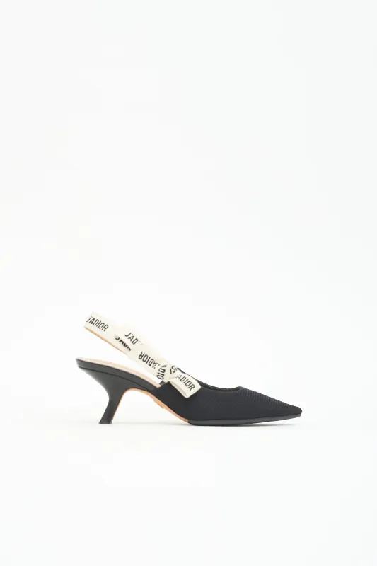 Leather J'Adior Slingback Heel made by Dior