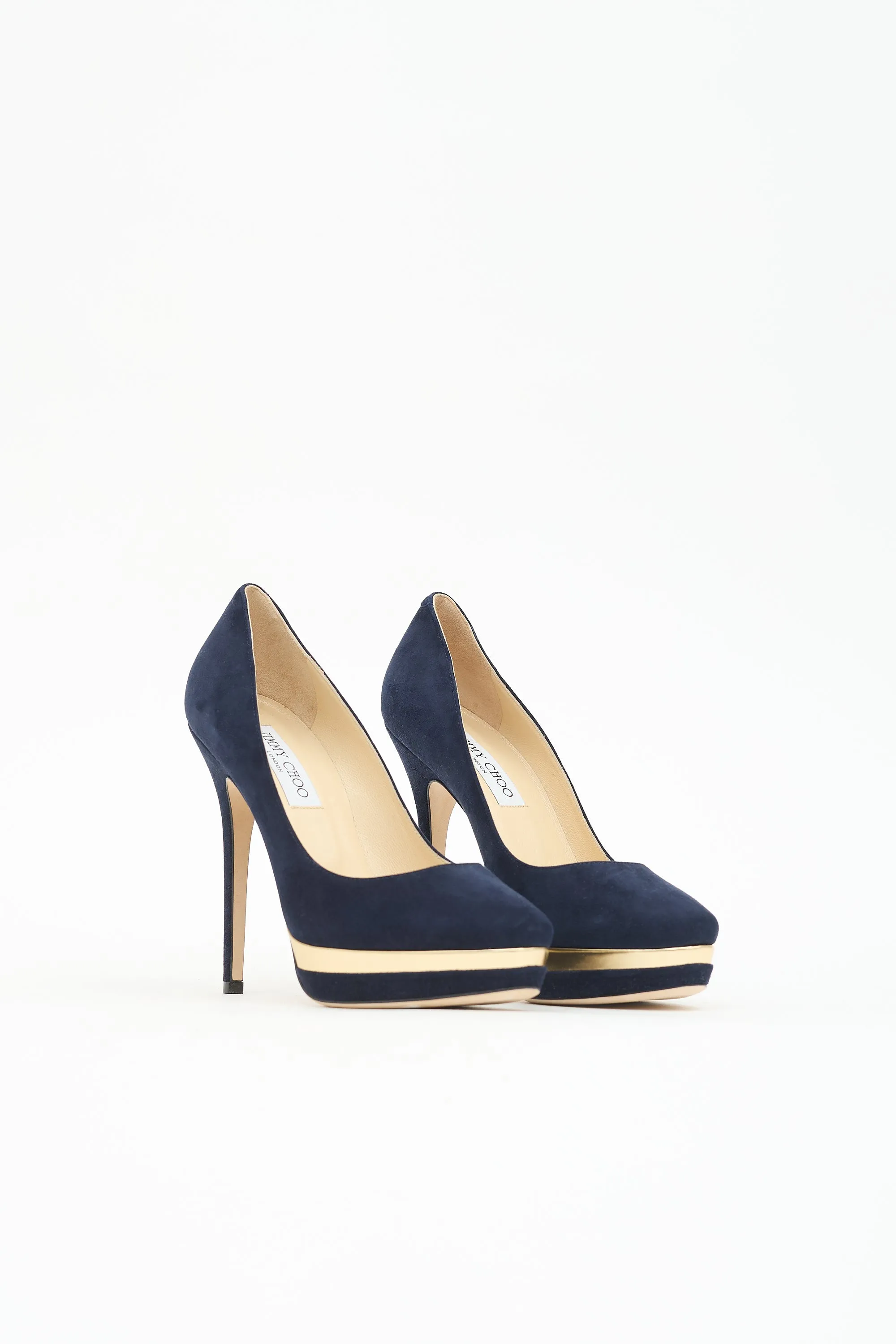 Suede Brulee Pump sold by VSP Consignment product image thumbnail 2