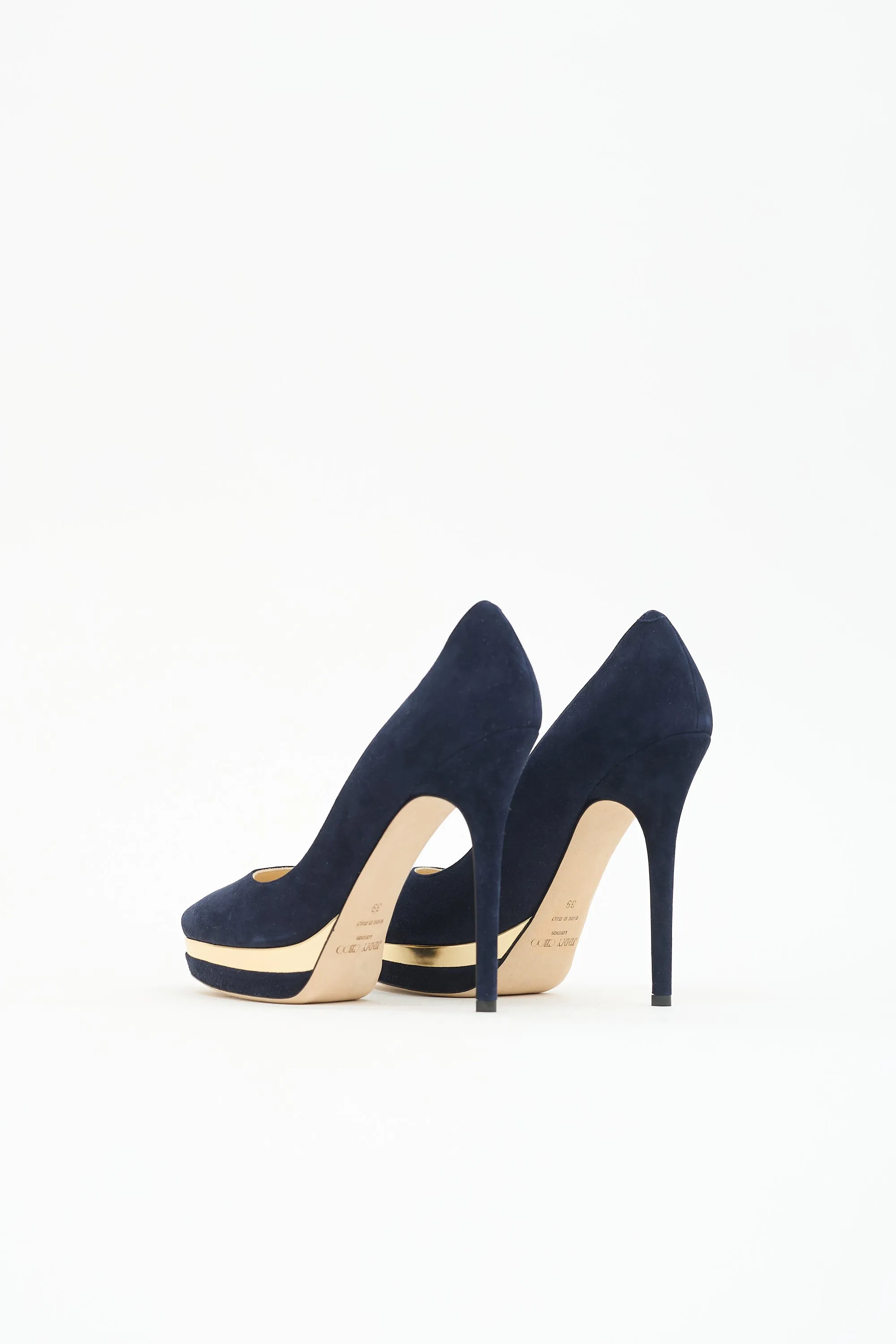 Suede Brulee Pump sold by VSP Consignment product image thumbnail 4