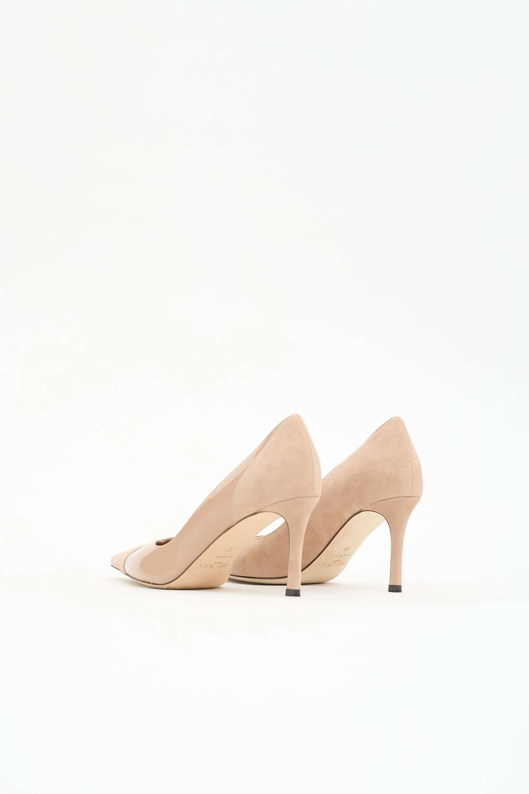 Patent & Suede Cass Pump sold by VSP Consignment product image thumbnail 4