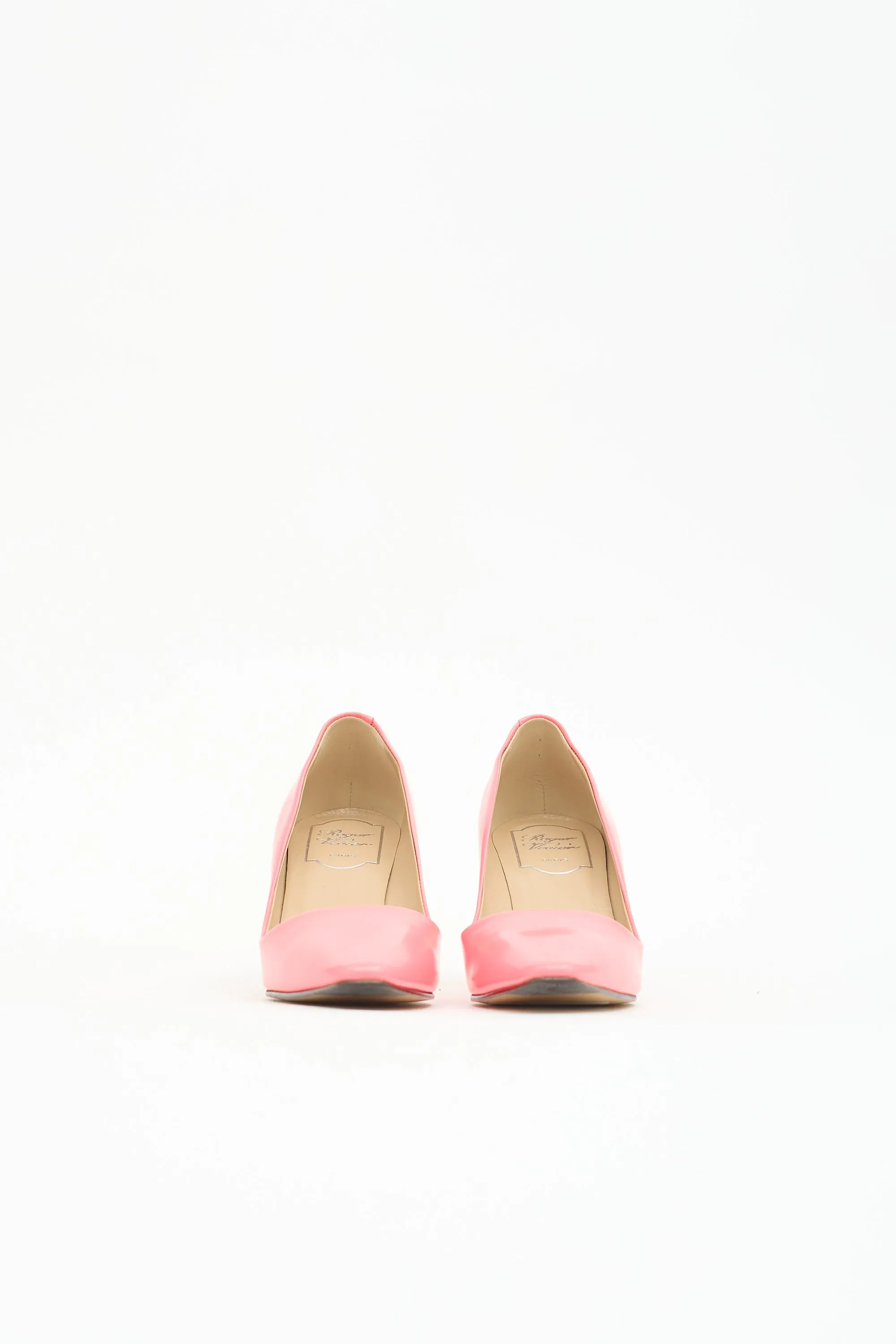 Leather Comma Heel Pump sold by VSP Consignment product image thumbnail 3