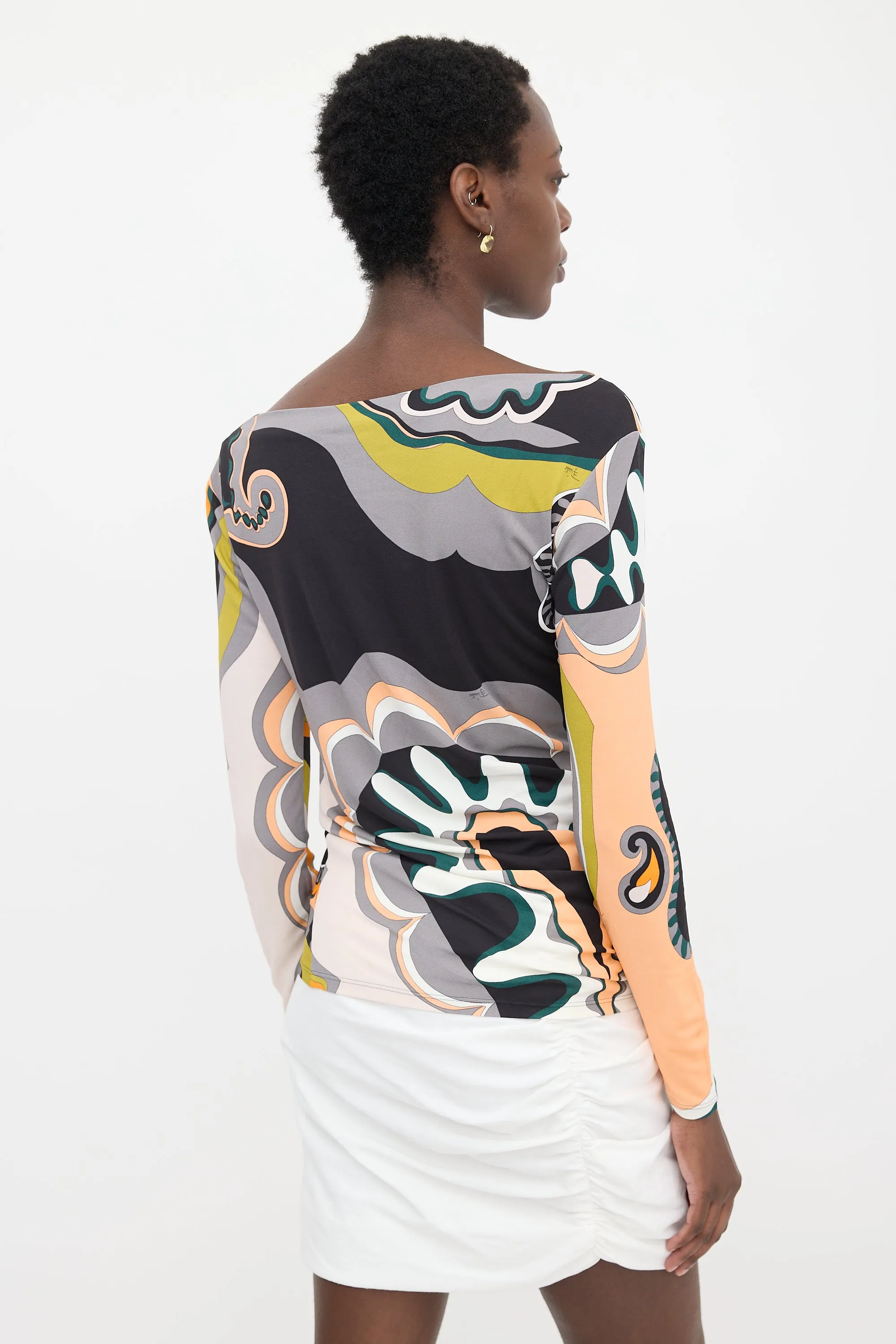 Knit Printed Top sold by VSP Consignment product image thumbnail 4