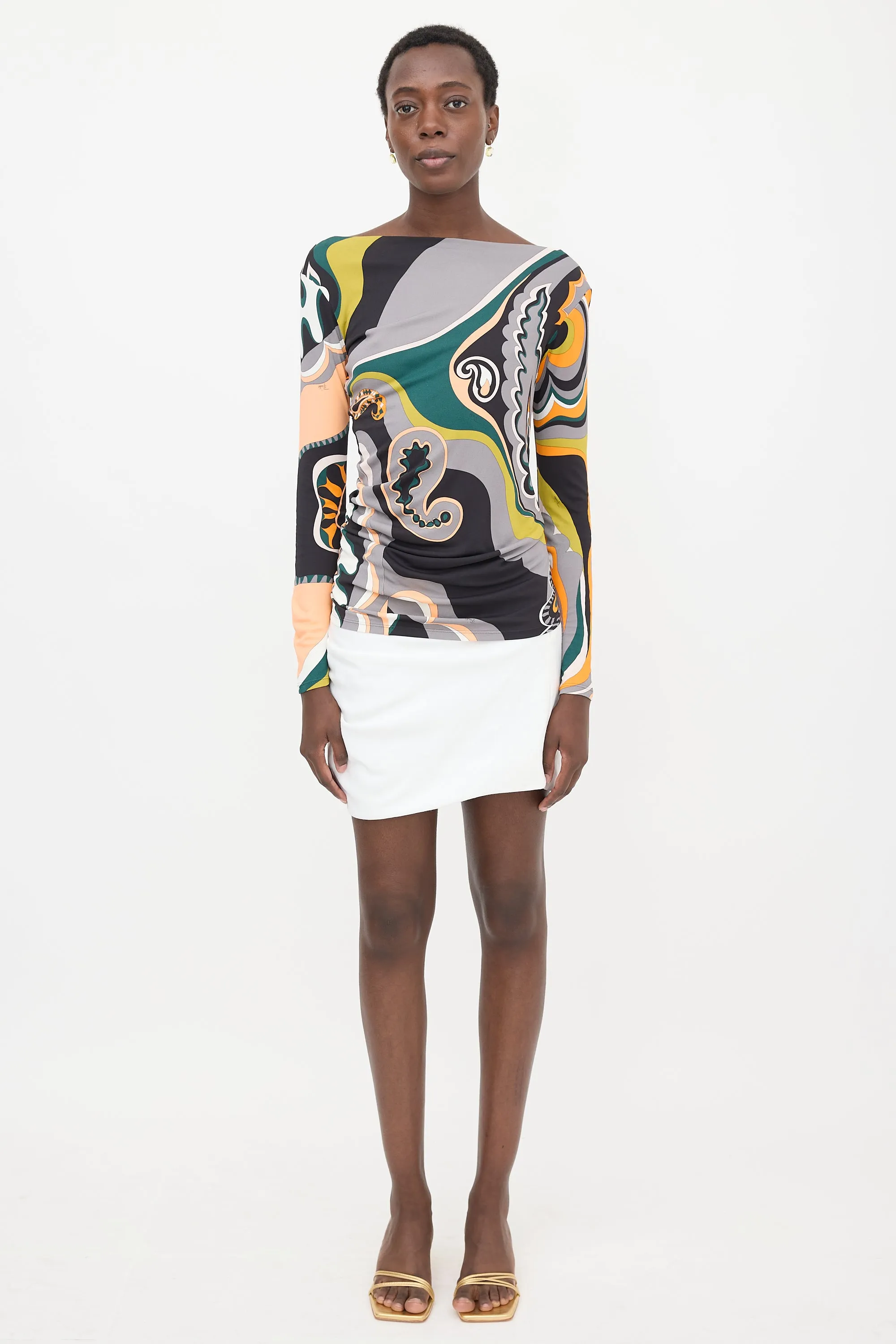 Knit Printed Top sold by VSP Consignment product image thumbnail 2