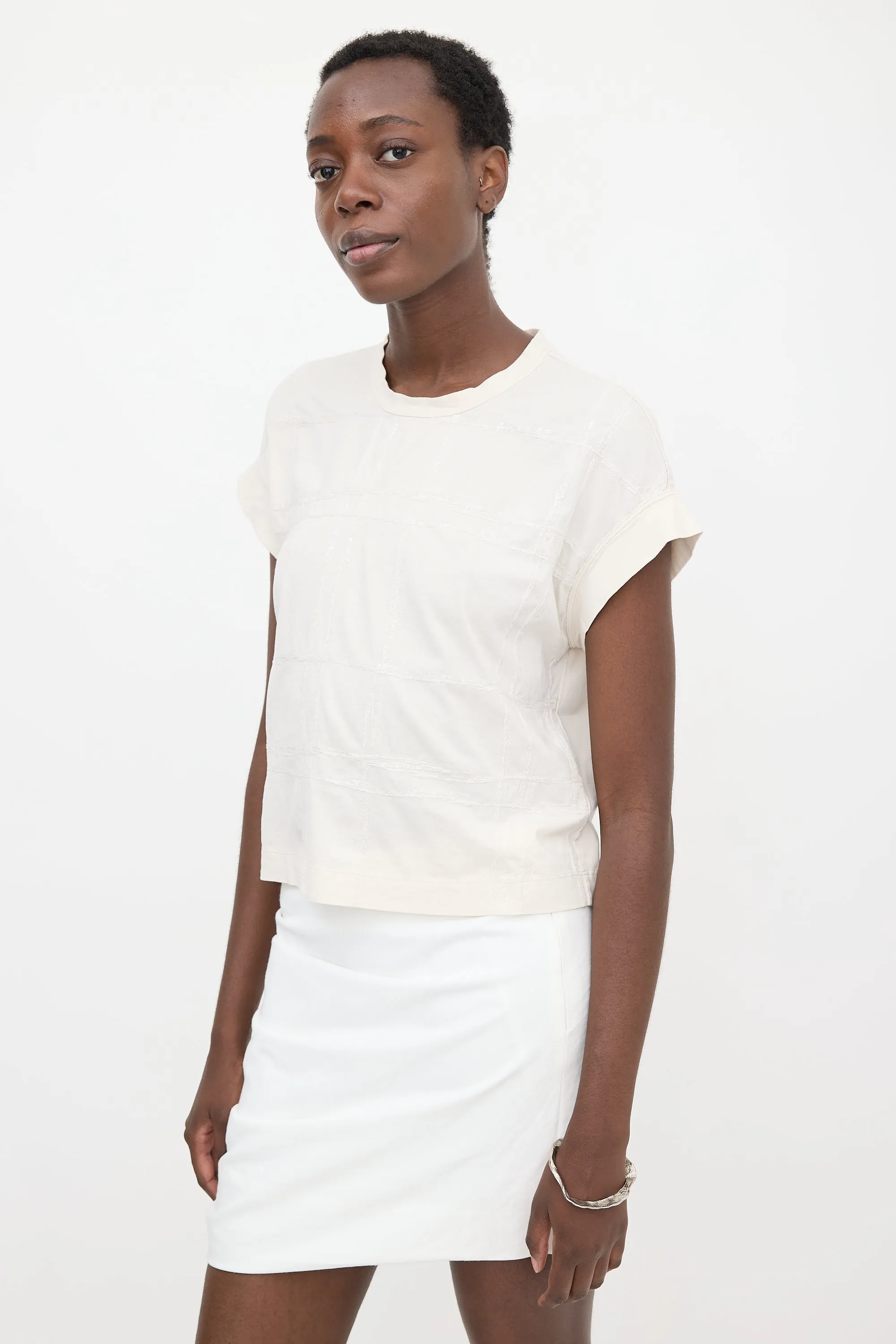 Embroidered T-Shirt sold by VSP Consignment product image thumbnail 3