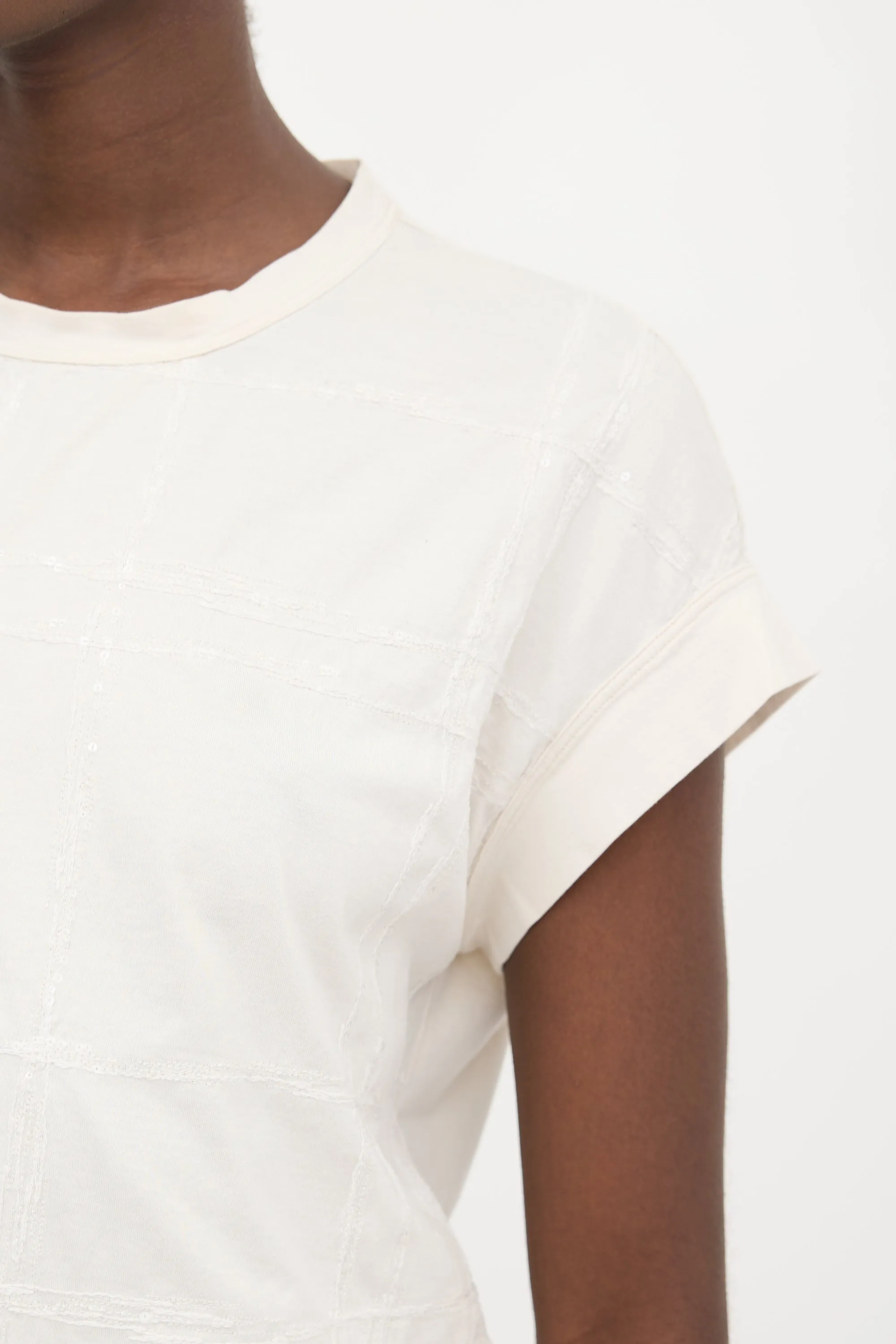 Embroidered T-Shirt sold by VSP Consignment product image thumbnail 5