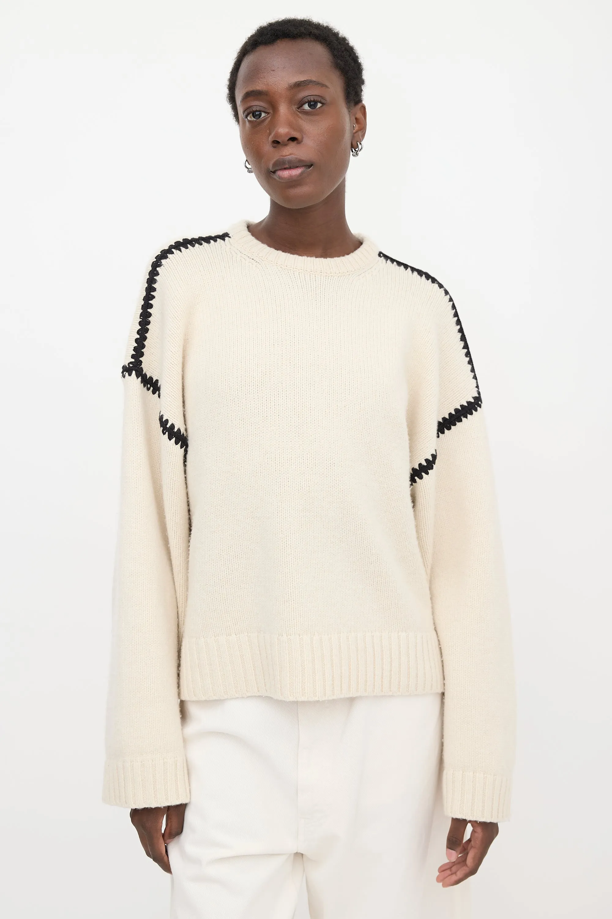 Wool & Cashmere Sweater sold by VSP Consignment product image thumbnail 2