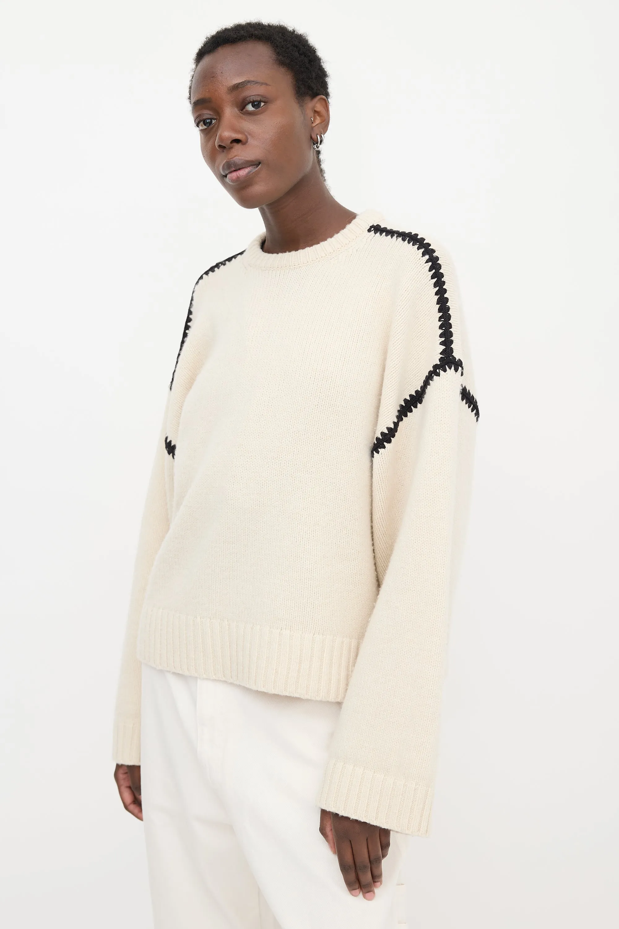 Wool & Cashmere Sweater sold by VSP Consignment product image thumbnail 3