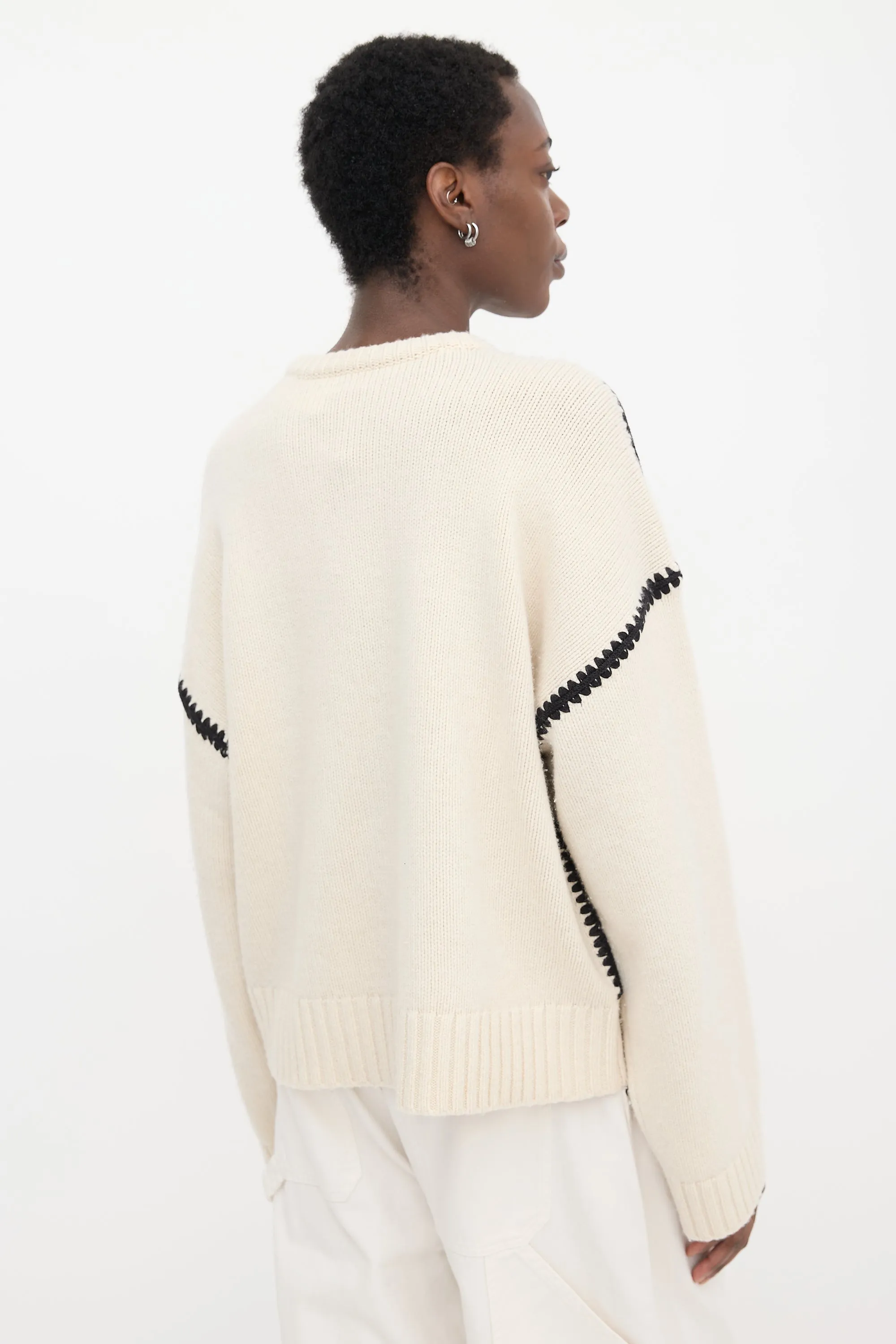 Wool & Cashmere Sweater sold by VSP Consignment product image thumbnail 4