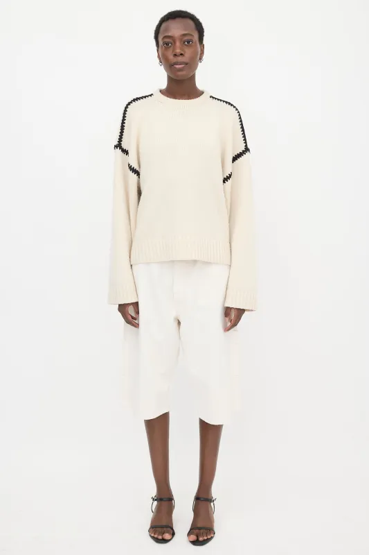 Wool & Cashmere Sweater made by Toteme