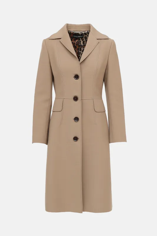 C. 2000's Single Breasted Coat made by Dolce & Gabanna
