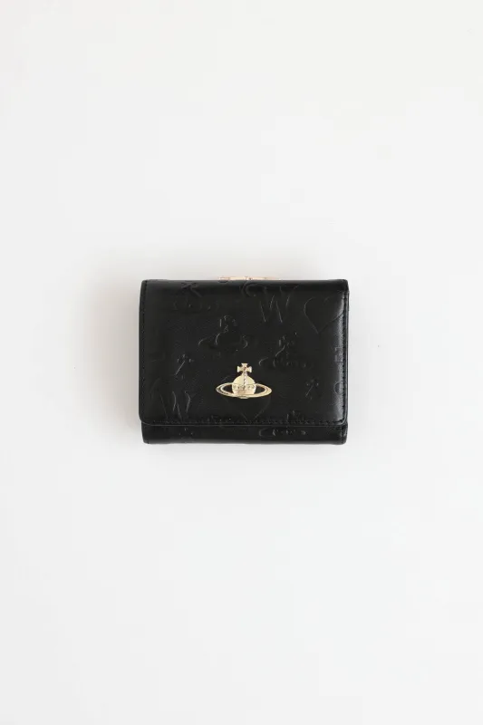 Trifold Leather Wallet made by Vivienne Westwood