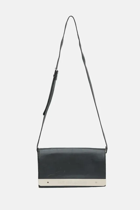 Vintage Leather Crossbody Bag made by Jean Paul Gaultier