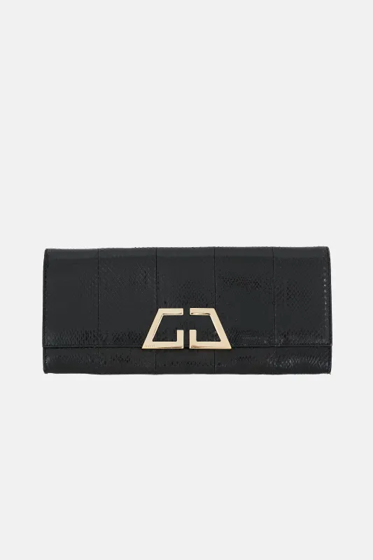 Leather G Night Clutch made by Gucci