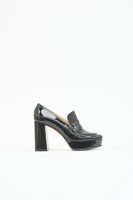 Patent Penny Loafer Pump made by Gianvito Rossi