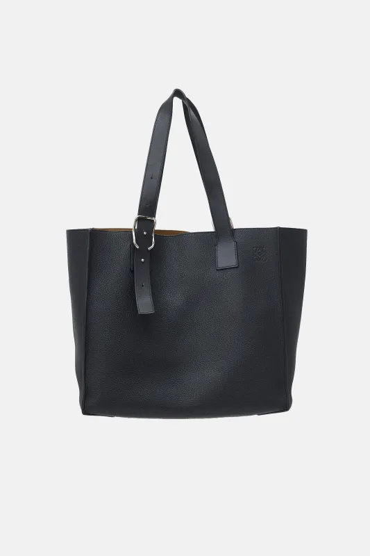Leather Buckle Tote Bag made by Loewe