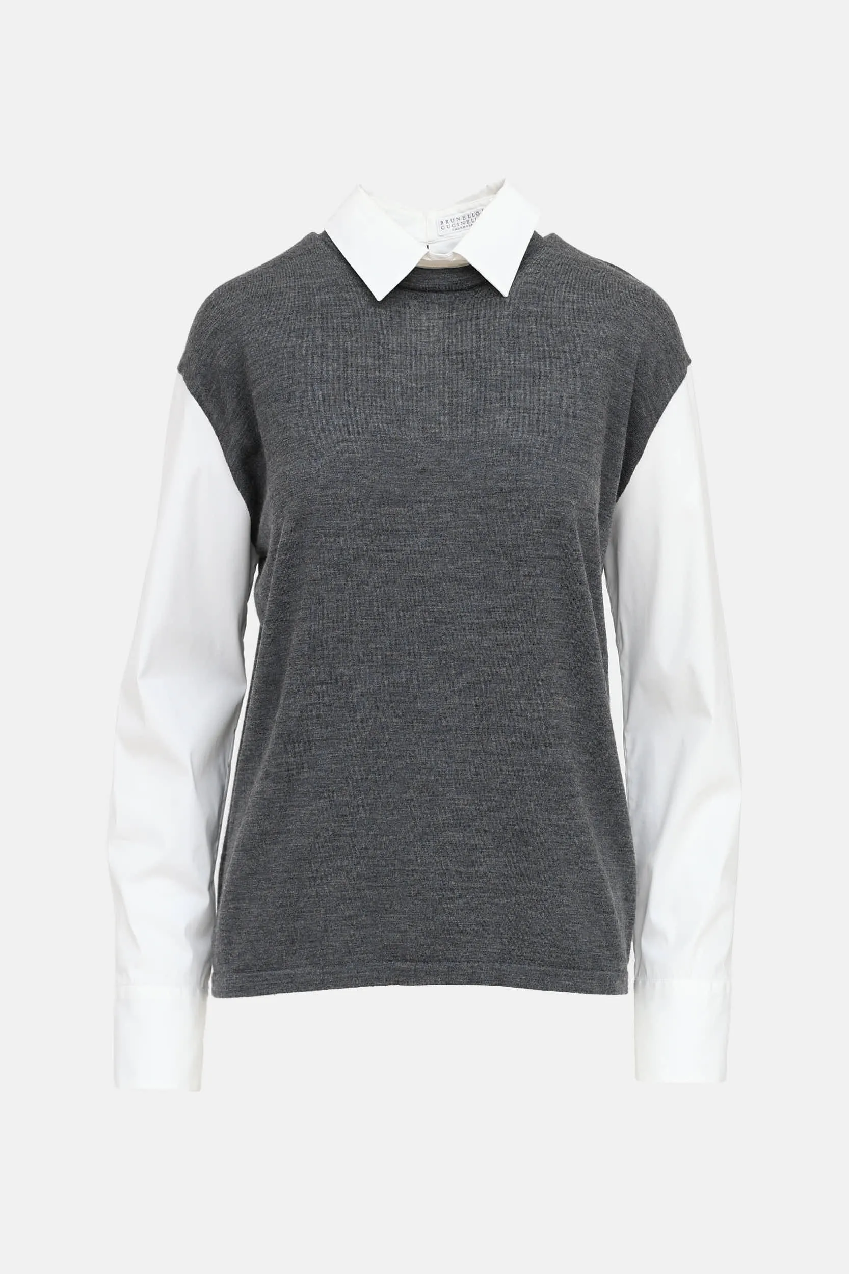 Layered Vest Shirt sold by VSP Consignment