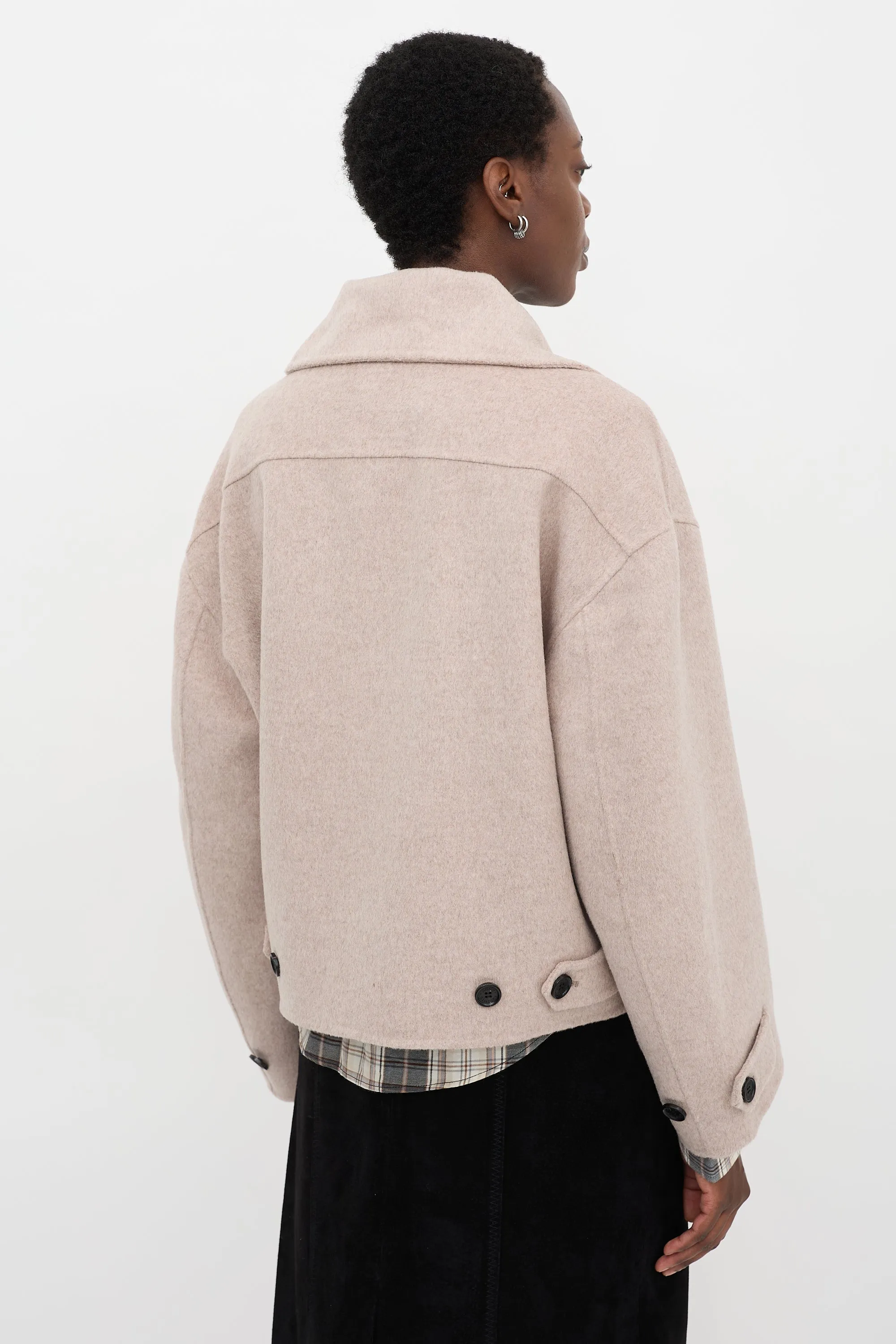 Wool & Cashmere Zip Jacket sold by VSP Consignment product image thumbnail 5