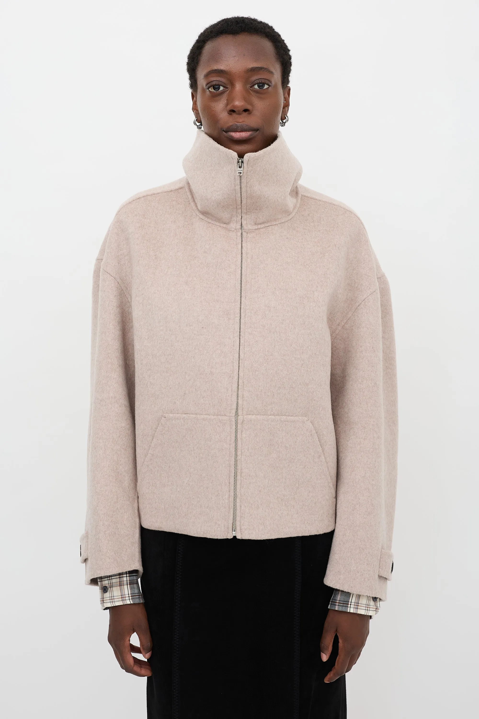Wool & Cashmere Zip Jacket sold by VSP Consignment