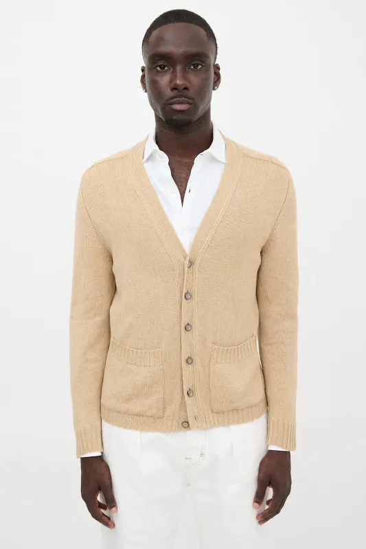 Sport Vintage Cashmere Cardigan made by Hermes