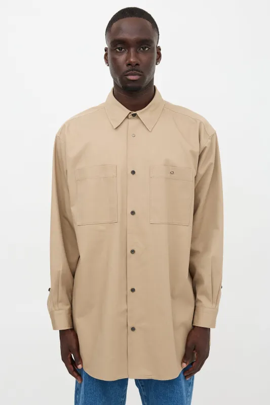 Twill Patch Pocket Shirt made by Acne Studios