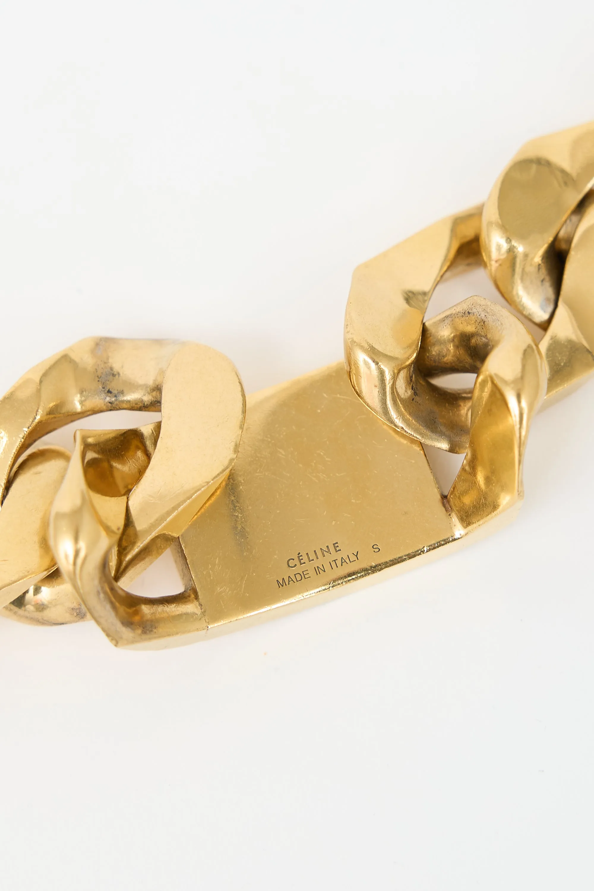 2013 Curb Chain Plate Bracelet sold by VSP Consignment product image thumbnail 2