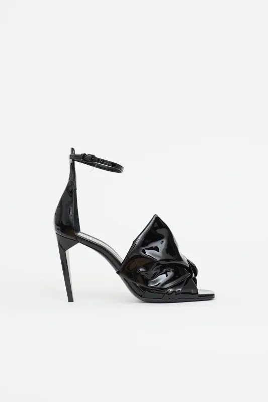 Patent Freja Heeled Sandal made by Yves Saint Laurent