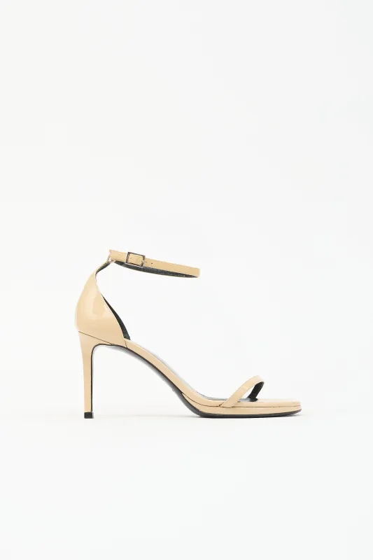 Patent Jane Sandal made by Yves Saint Laurent
