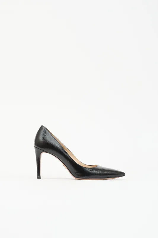 Saffiano Leather Pump made by Prada