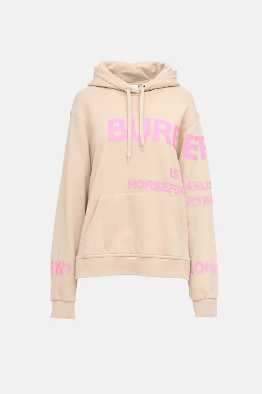 Logo Hoodie made by Burberry