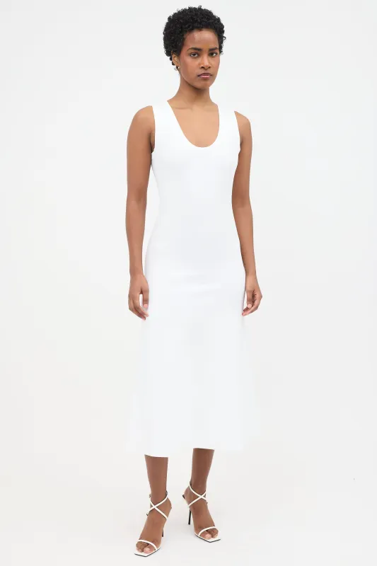 Sleeveless Flared Dress made by Salvatore Ferragamo