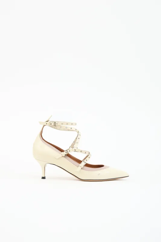 Patent Love Latch Heel made by Valentino